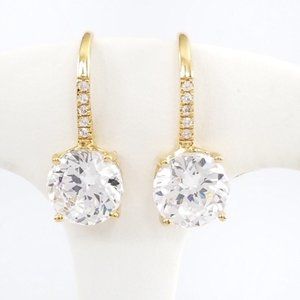 Michael Valitutti Earrings Large Cubic Zirconia